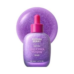 Home eqqualberry bakuchiol plumping face serum
